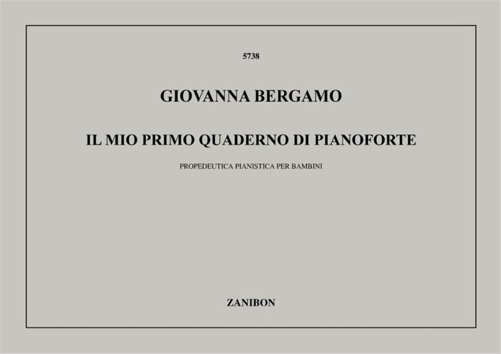 Il Mio Primo Quaderno Di Pianoforte